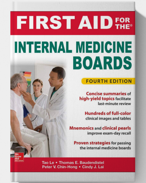 First Aid for the Internal Medicine Boards (4th Edition) 2017 edition