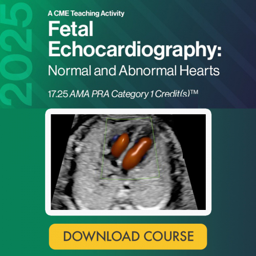 2025 Fetal Echocardiography: Normal and Abnormal Hearts – A Video CME Teaching Activity
