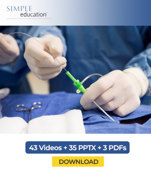 Simple Education Online Cardiac Catheter Lab Courses 4 Parts (Videos)