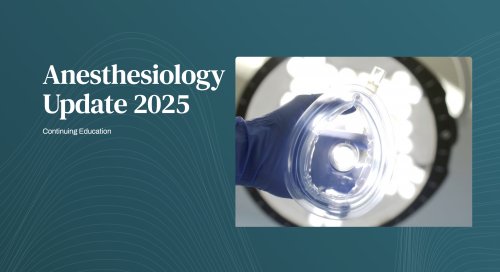 Harvard Anesthesiology Update 2025