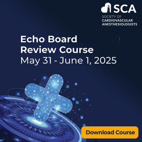 SCA Echo Board Review Course 2025 (Videos with subtitles)