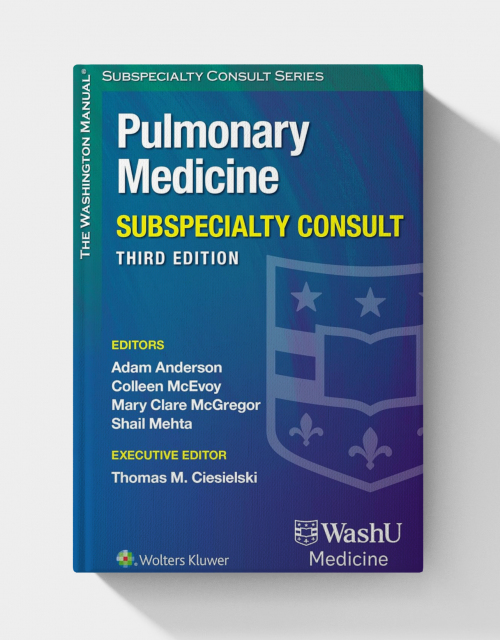 Washington Manual Pulmonary Medicine Subspecialty Consult (3rd Edition) EPUB