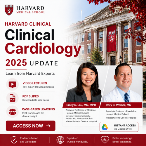 Harvard Update in Clinical Cardiology 2025 (Videos + Slides PDFs)