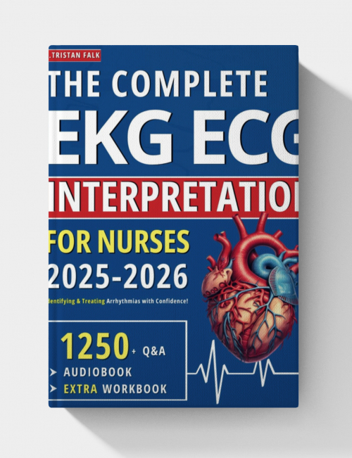 The Complete EKG | ECG Interpretation for Nurses: Identifying & Treating Arrhythmias with Confidence! ( NO Audios)