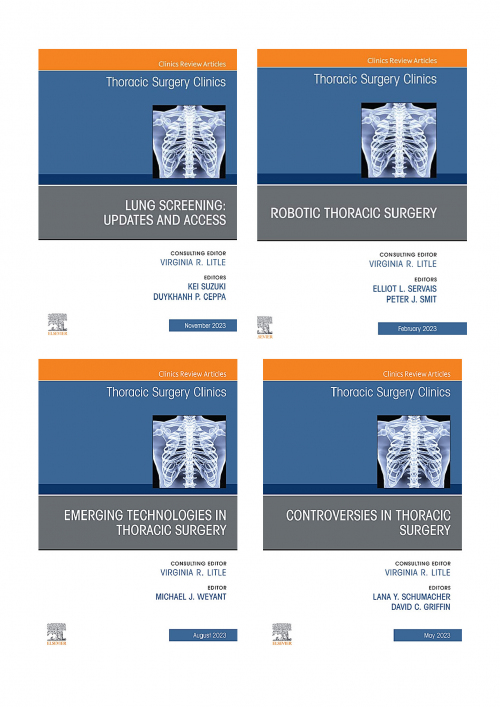 Thoracic Surgery Clinics 2023 Full Archives
