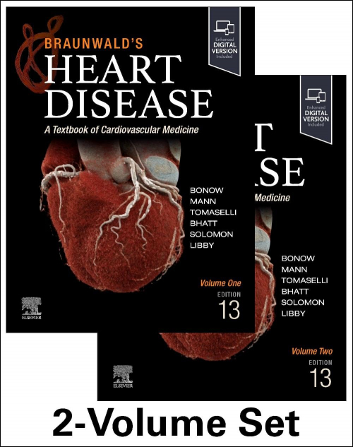 Braunwald’s Heart Disease, 2 Vol Set: A Textbook of Cardiovascular Medicine, 13th edition (True PDF+videos )