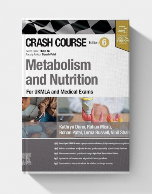 Crash Course Metabolism and Nutrition: For the MLA and Medical Exams  (6th edition)