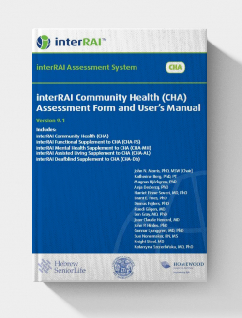 interRAI Community Health (CHA) Assessment Form and User’s Manual, (Standard English Edition), v 9.1.3