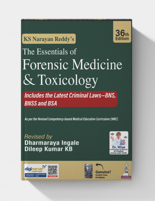 The Essentials of Forensic Medicine & Toxicology, 36th Edition (Scanned PDF)