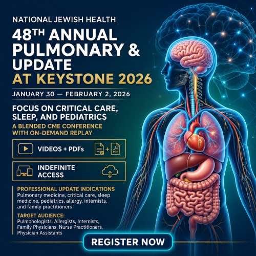 National Jewish Health 48th Annual Pulmonary and Allergy Update at Keystone 2026
