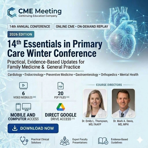 14th Annual Primary Care Winter Conference (Videos + PDFs)