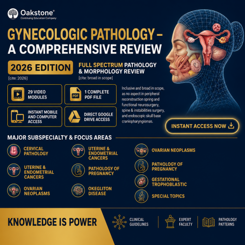 Gynecologic Pathology: Masters of Pathology Series 2026 (Videos + PDF)