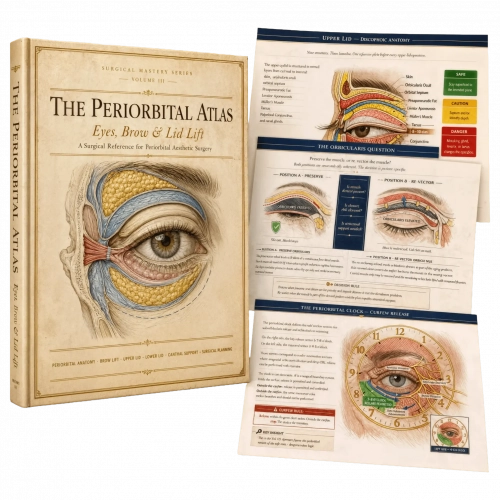 The Periorbital Atlas: Eyes, Brow & Lid Lift (Surgical Mastery Series Vol. 03)