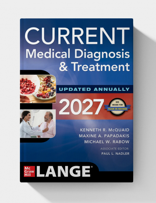 CURRENT Medical Diagnosis & Treatment 2027, (50th Edition)